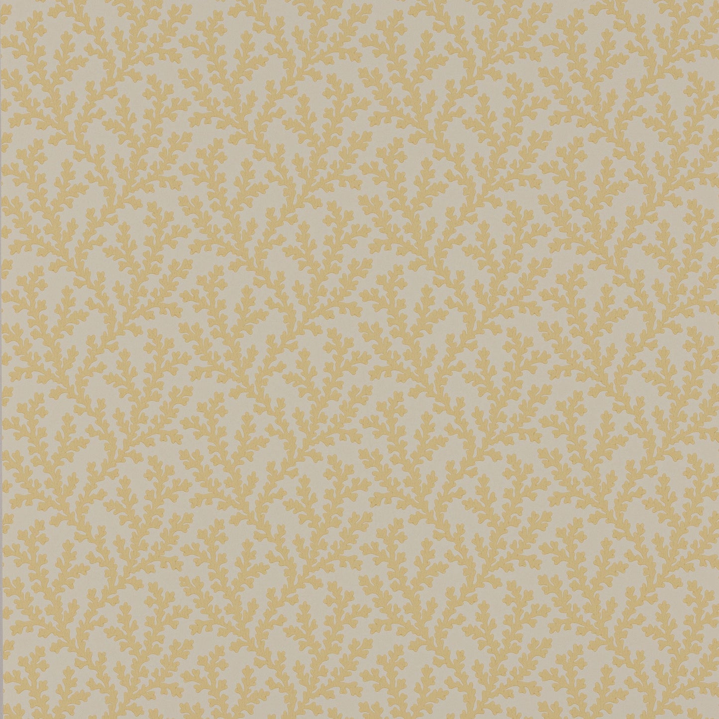 Sea Coral Wallpaper - Yellow - Colefax & Fowler