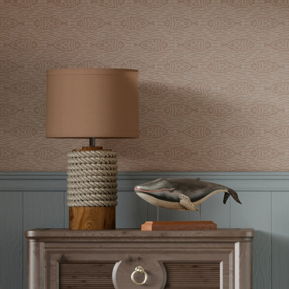 Sea of Bream Wallpaper - Lady Coral - Lucie Annabel