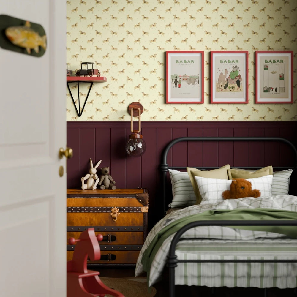 Seabiscuit Wallpaper - Sand - Lucie Annabel