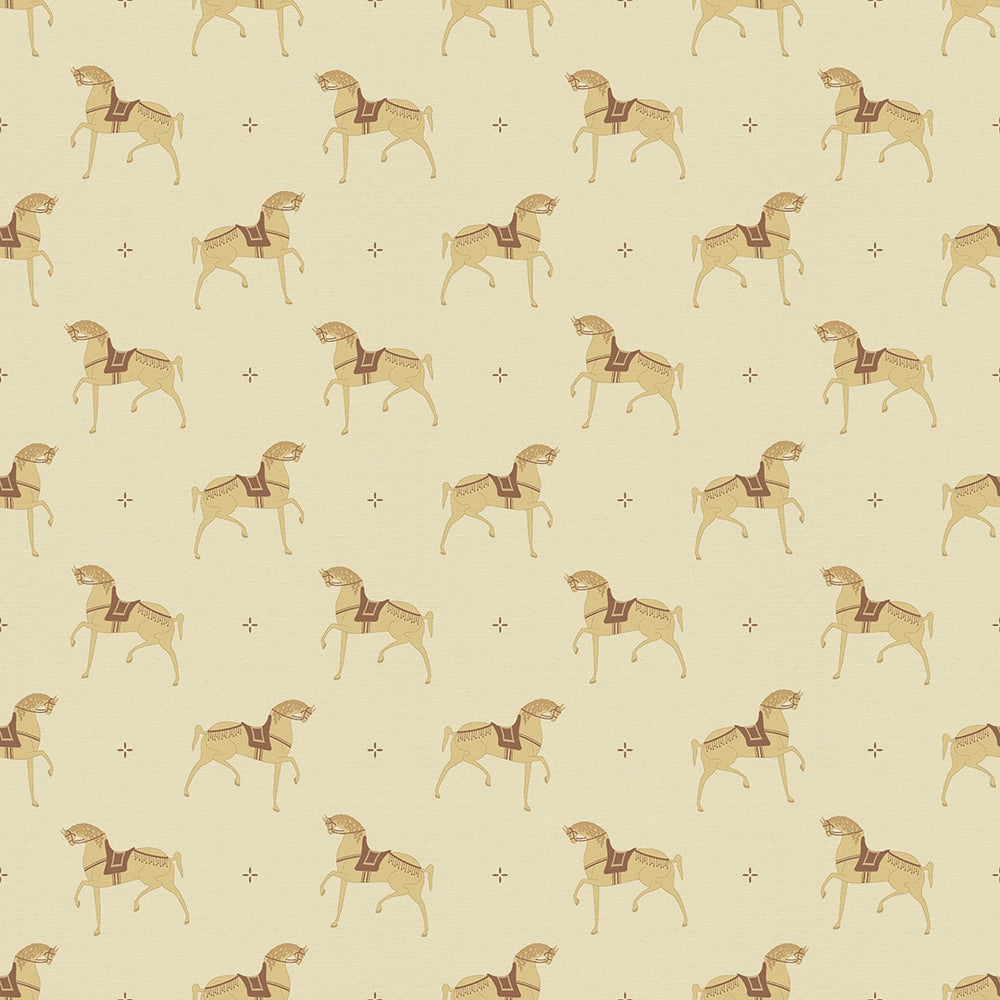 Seabiscuit Wallpaper - Sand - Lucie Annabel