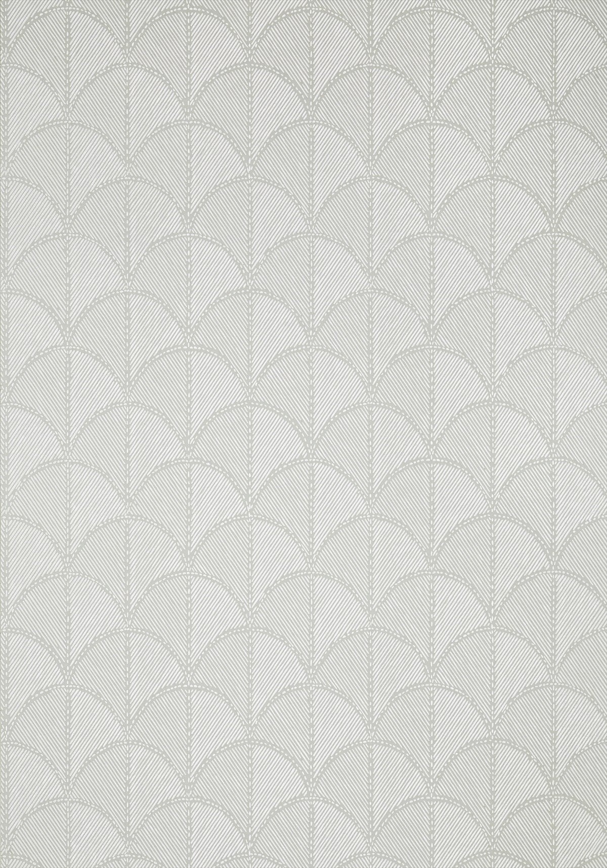 Seton Scallop Wallpaper - Grey - AT9686 - Anna French