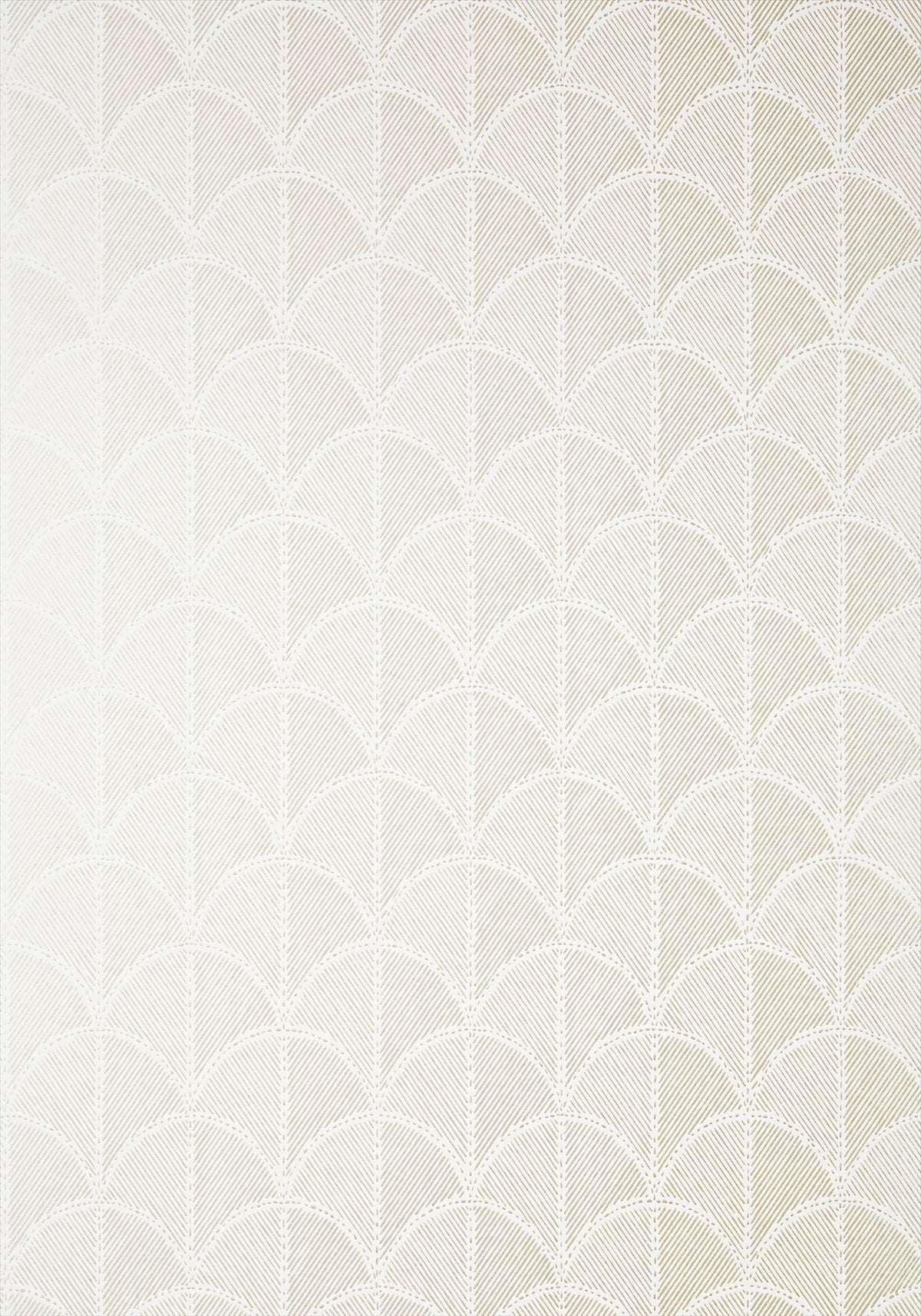 Seton Scallop Wallpaper - Pearl - AT9684 - Anna French