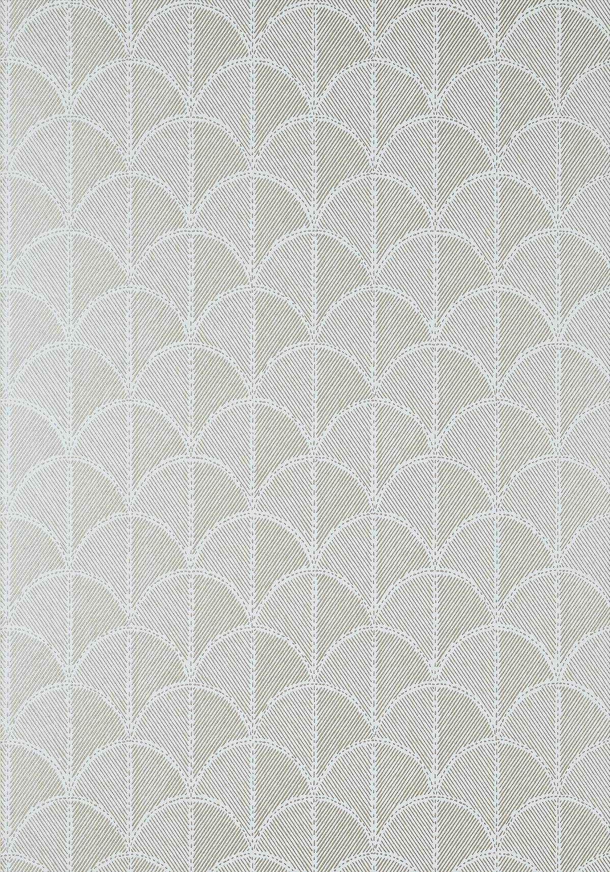 Seton Scallop Wallpaper - Spa Blue - AT9687 - Anna French