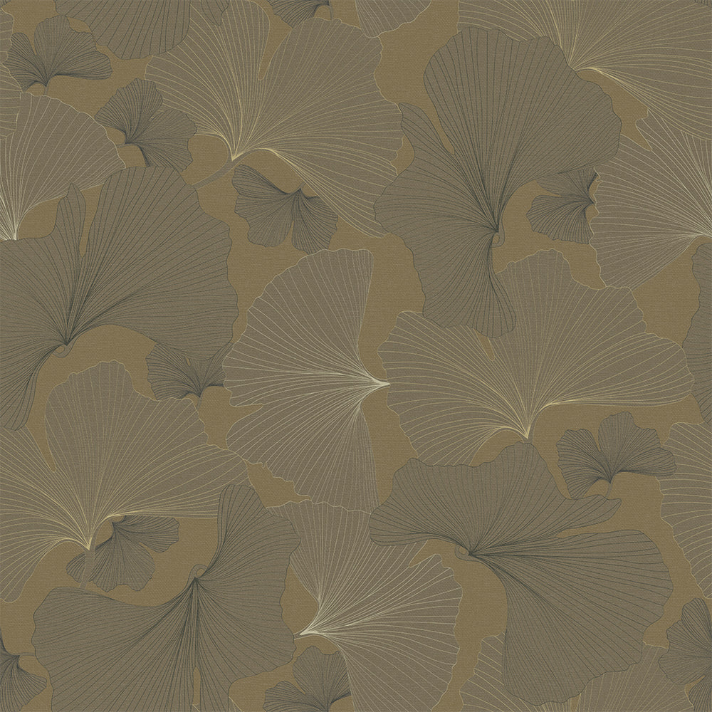 Silver Apricot Wallpaper - Shades of Gold - Lucie Annabel