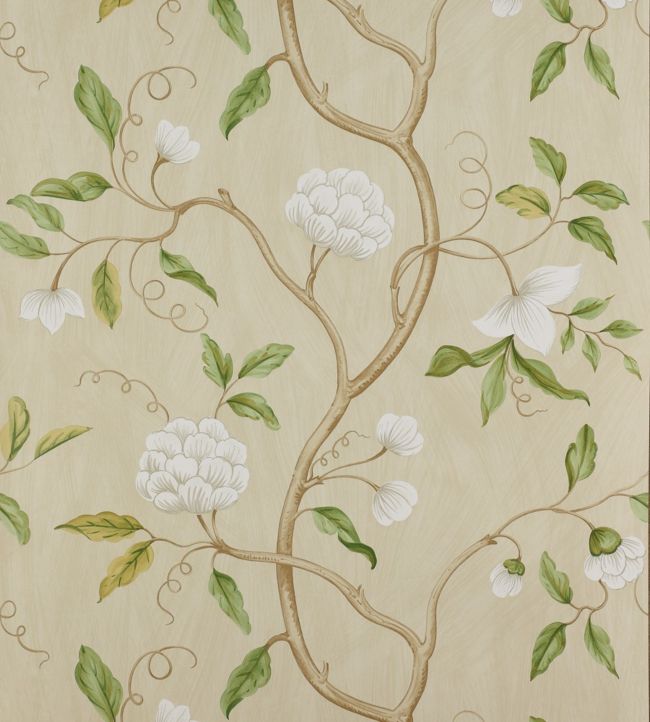 Snow Tree Wallpaper - Cream - Colefax & Fowler