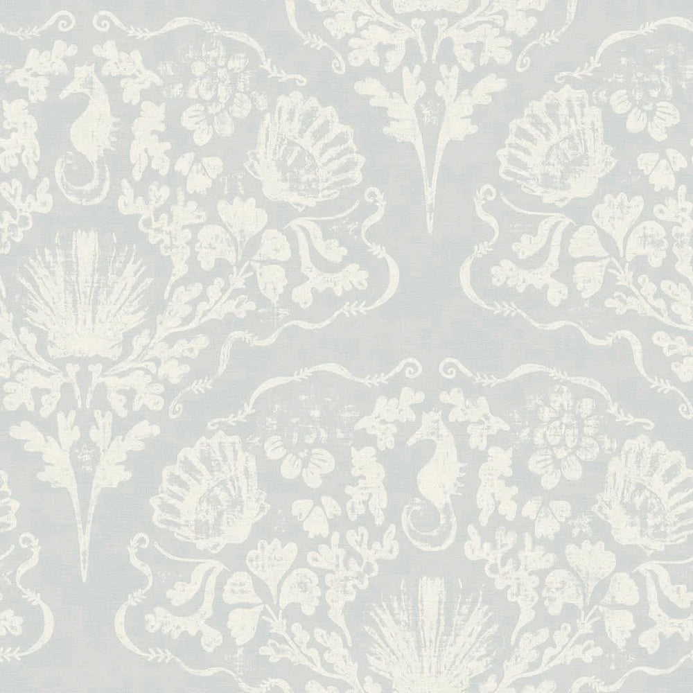 St. Mawes Lace Wallpaper - Shades of Mineral - Lucie Annabel