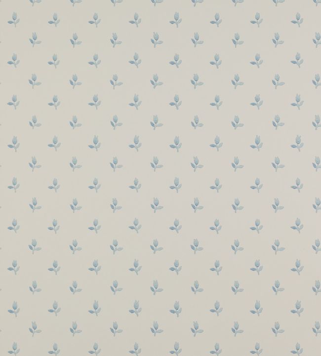 Sudbury Park Wallpaper - Blue - Colefax & Fowler