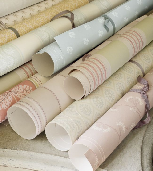 Sudbury Park Wallpaper - Pink - Colefax & Fowler