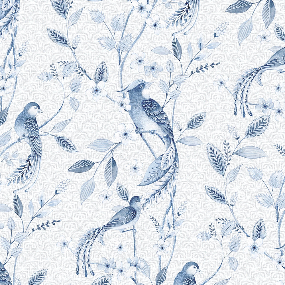 Sunrise Serenade Wallpaper - Shades of Blue - Lucie Annabel