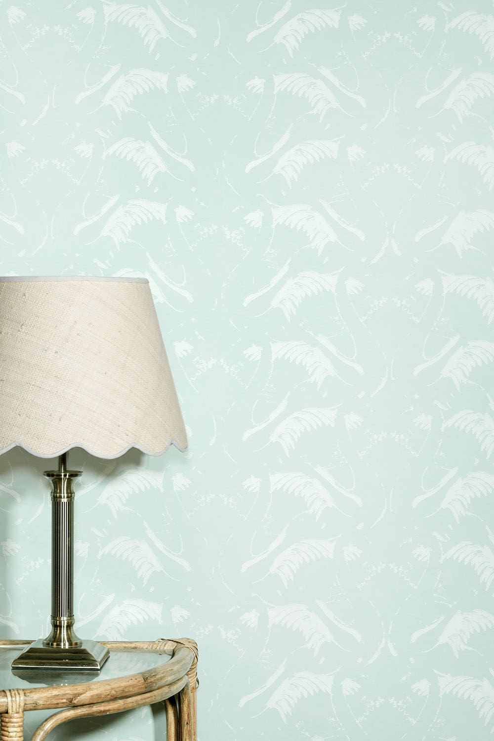 Swan Lake Wallpaper - Duck Egg - BG2-700202 - Barneby Gates