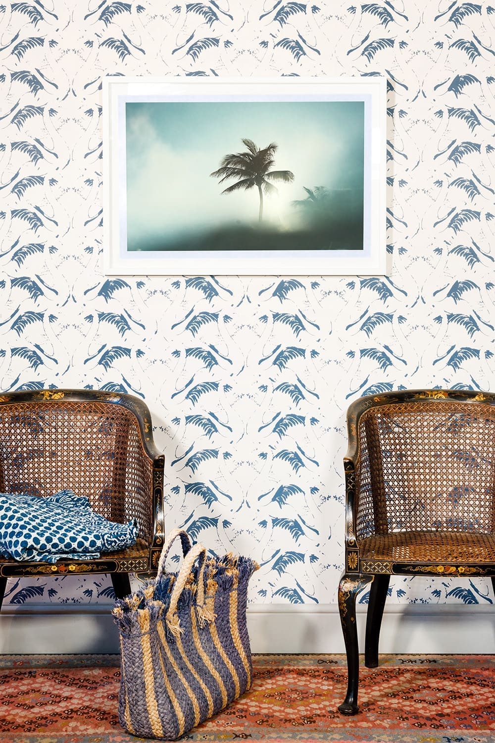 Swan Lake Wallpaper - Inky Blue - BG2-700201 - Barneby Gates