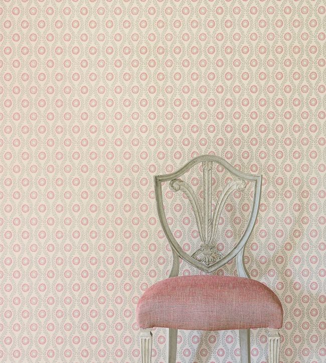 Swift Wallpaper - Red - Colefax & Fowler