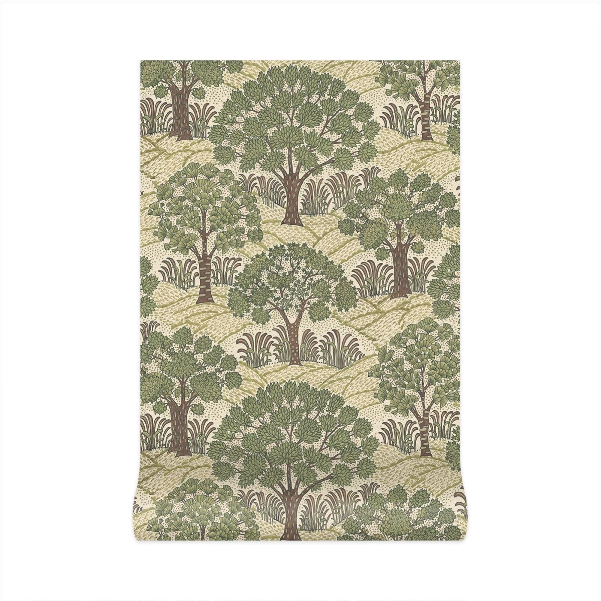TREES PLEASE Wallpaper - Ecru - House of Hackney