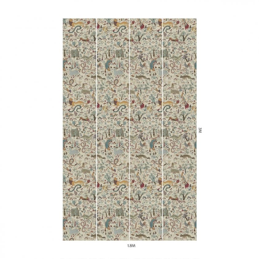 TREMATONIA Wallpaper - Ecru - House of Hackney