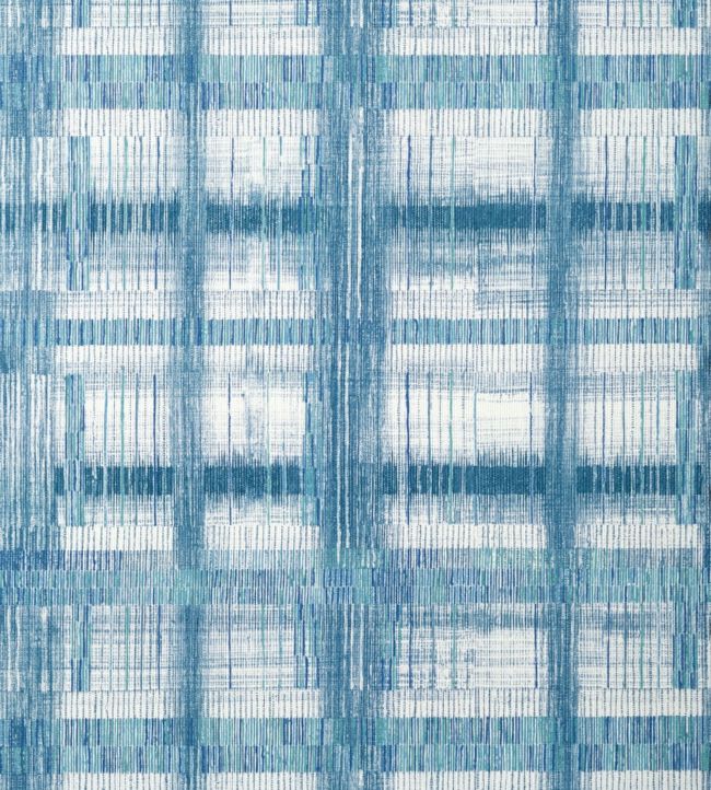 Takao Weave Wallpaper - Navy - AT9849 - Anna French