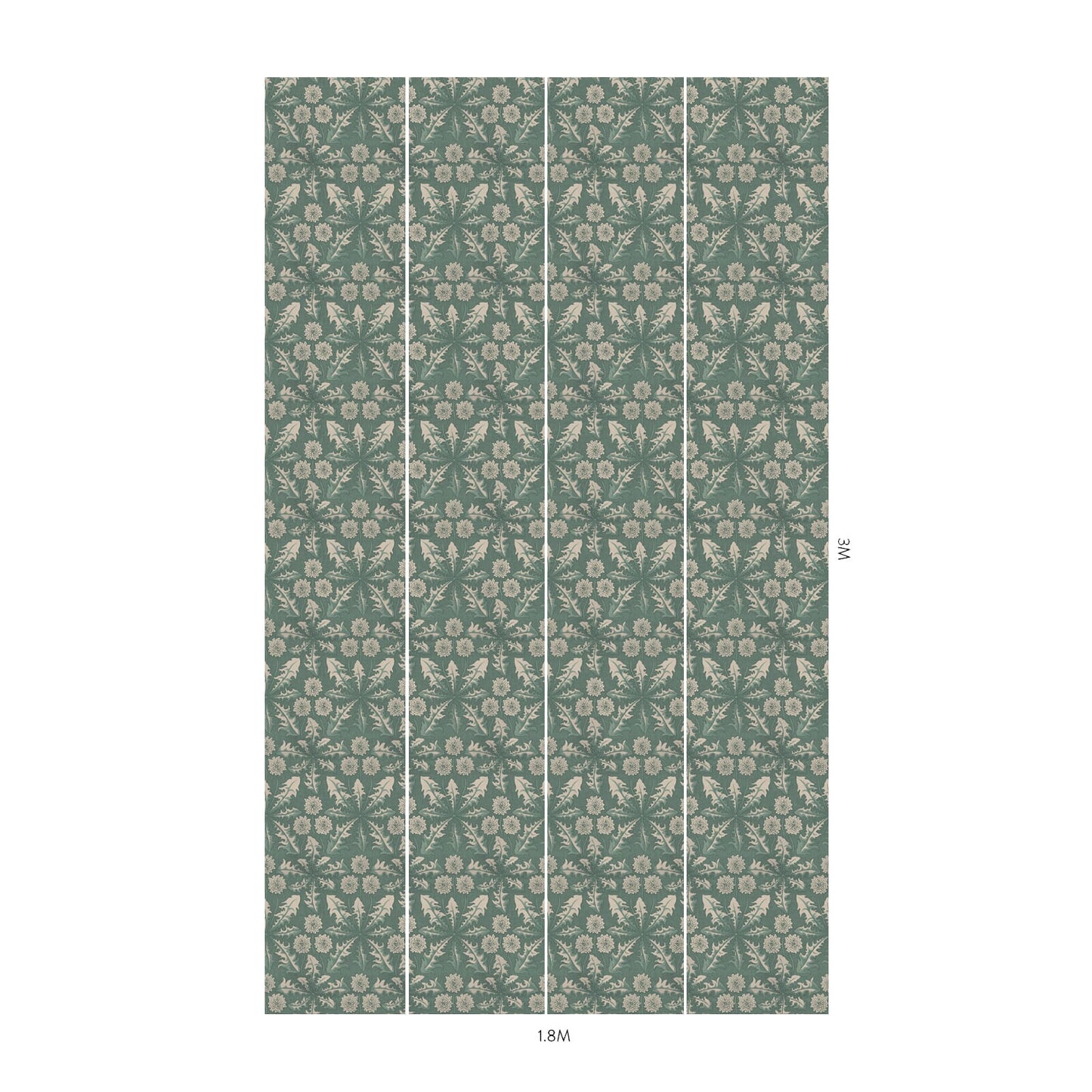 Taraxa Wallpaper - Euphorbia - House of Hackney