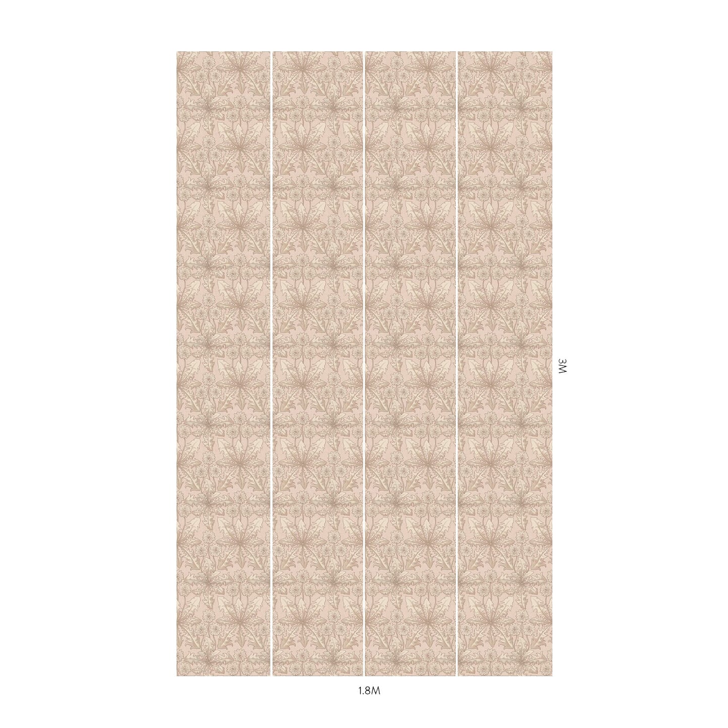 Taraxa Wallpaper - Phlox - House of Hackney