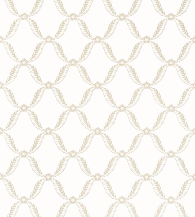 Tate Trellis Wallpaper - Beige - AT57879 - Anna French