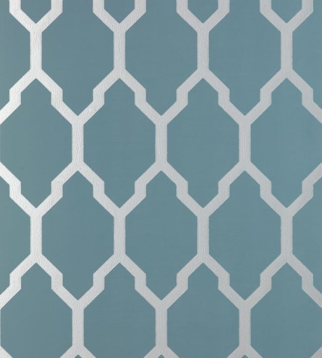 Tessella Wallpaper - Silver - 3614 - Farrow & Ball