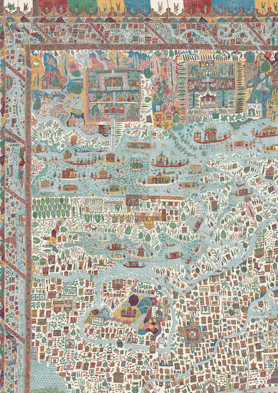 The Map Mini Wallpaper - Garland