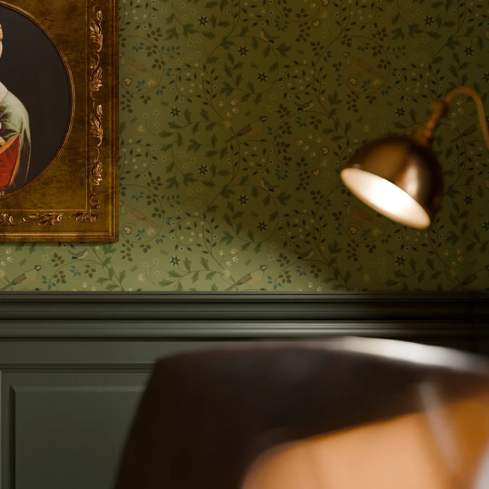 The Grand Estate Wallpaper - Rural Tones on Gentleman Green - Lucie Annabel