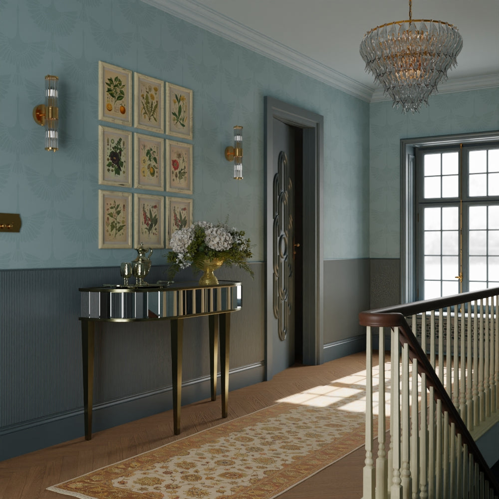 The Orient Wallpaper - Mineral - Lucie Annabel