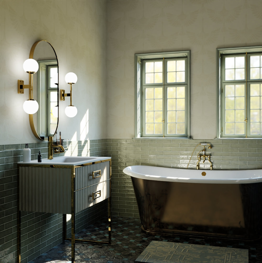 The Orient Wallpaper - Vintage Cream - Lucie Annabel