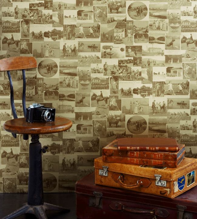 This Other Eden Wallpaper - Vintage Gold - BG0100-101 - Barneby Gates