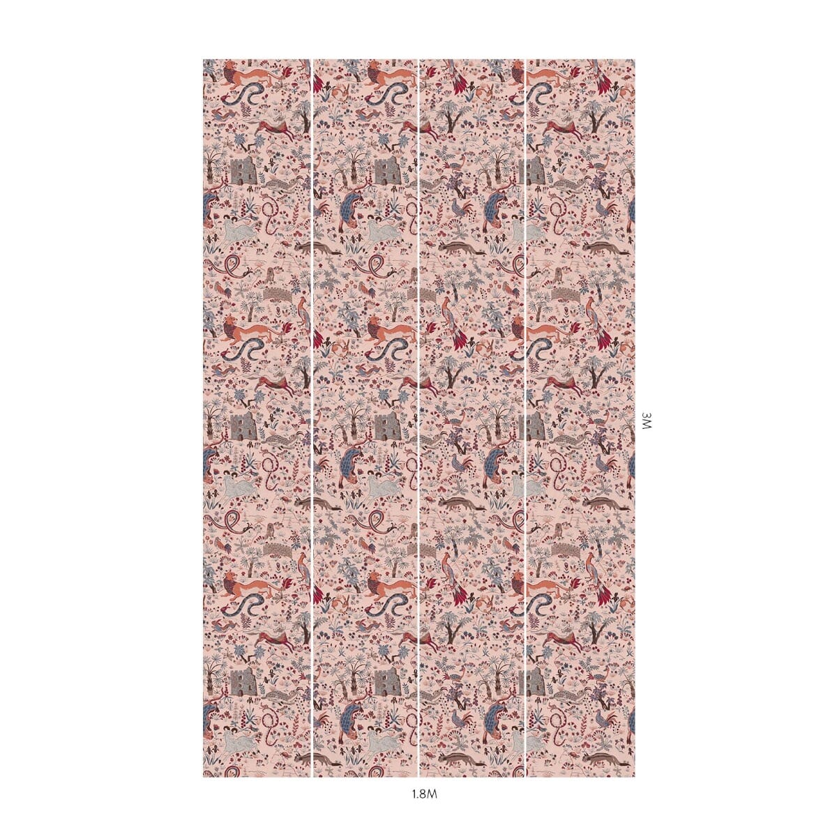 Trematonia Wallpaper - Tourmaline - House of Hackney