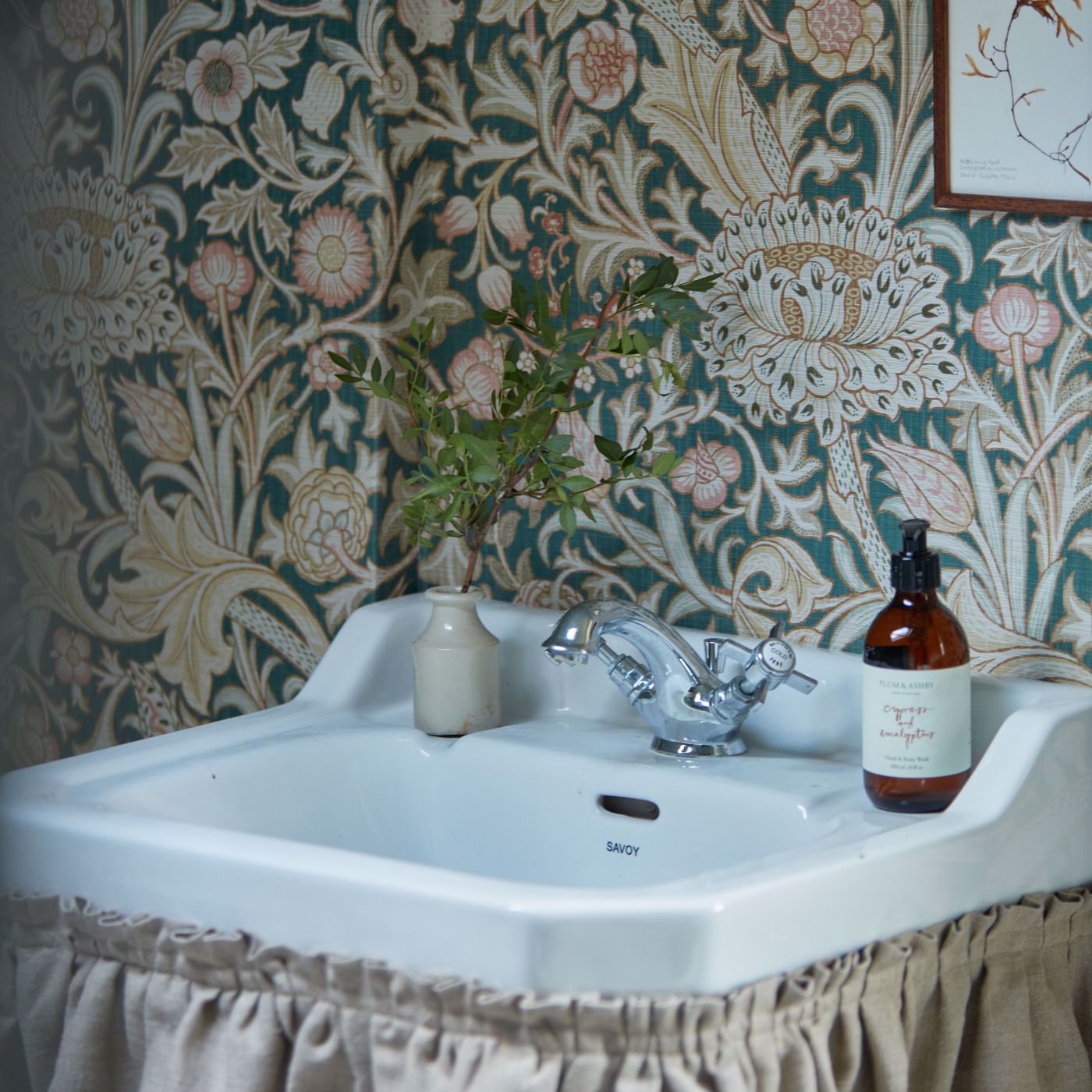 Trent Wallpaper - River Wandle - 217210 - Morris & Co
