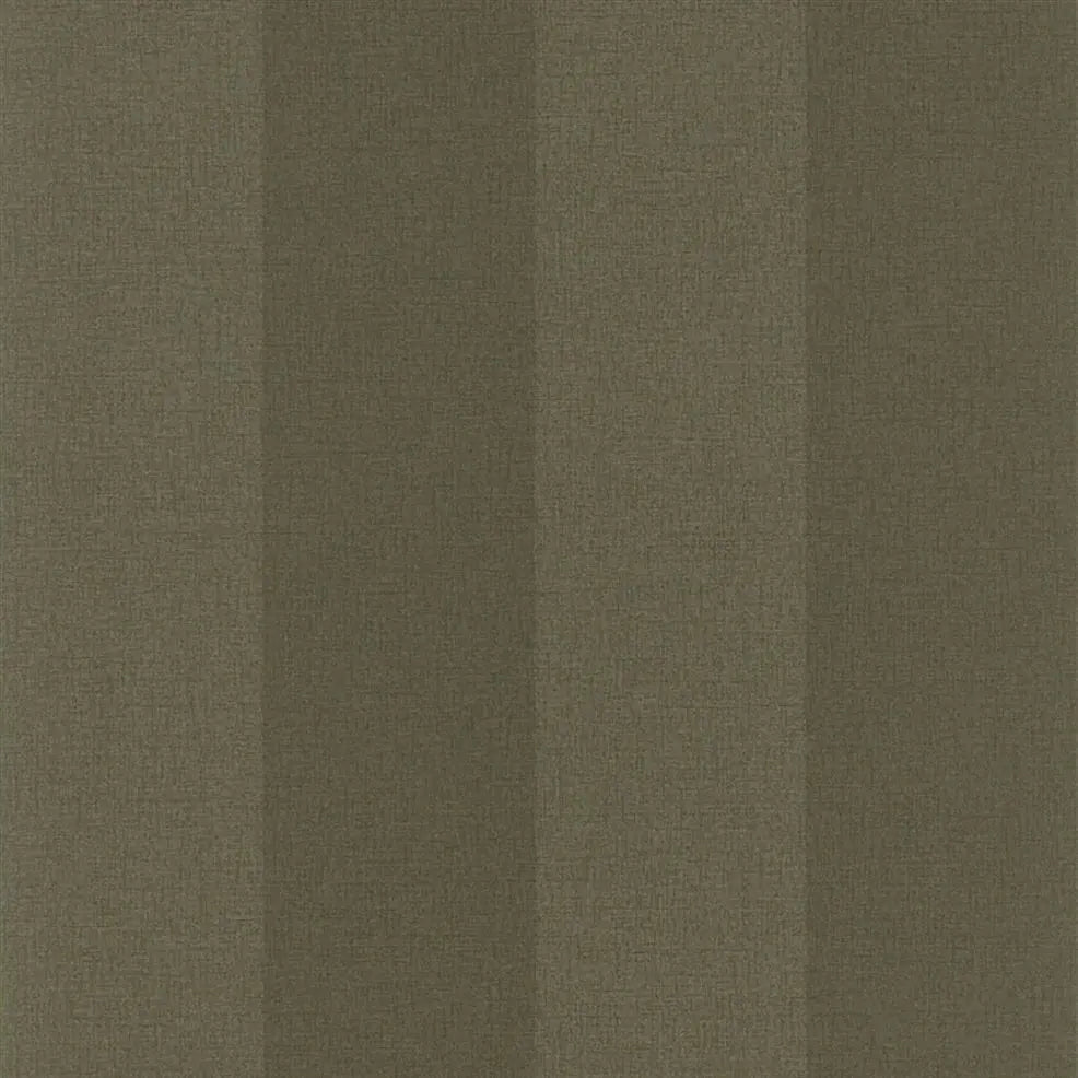 Tsuga Stripe Wallpaper - Peat - P516/09 - Designers Guild