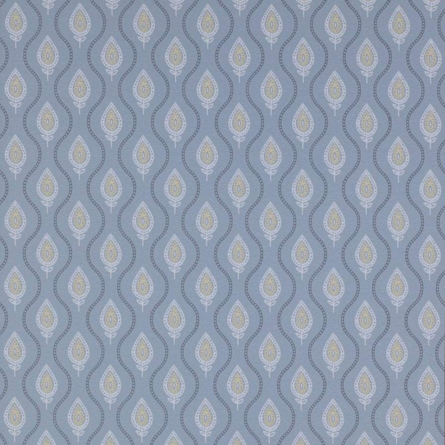 Verity Wallpaper - Navy - Colefax & Fowler