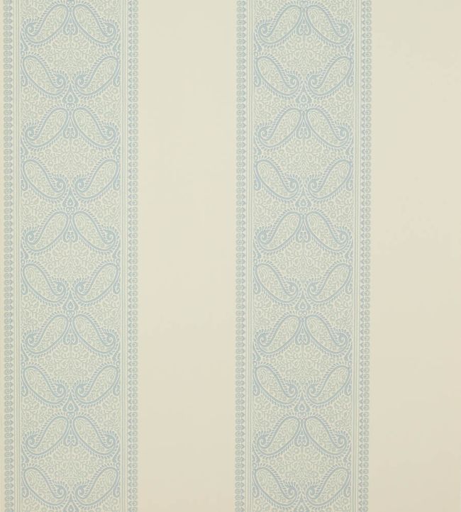 Verney Stripe Wallpaper - Blue - Colefax & Fowler