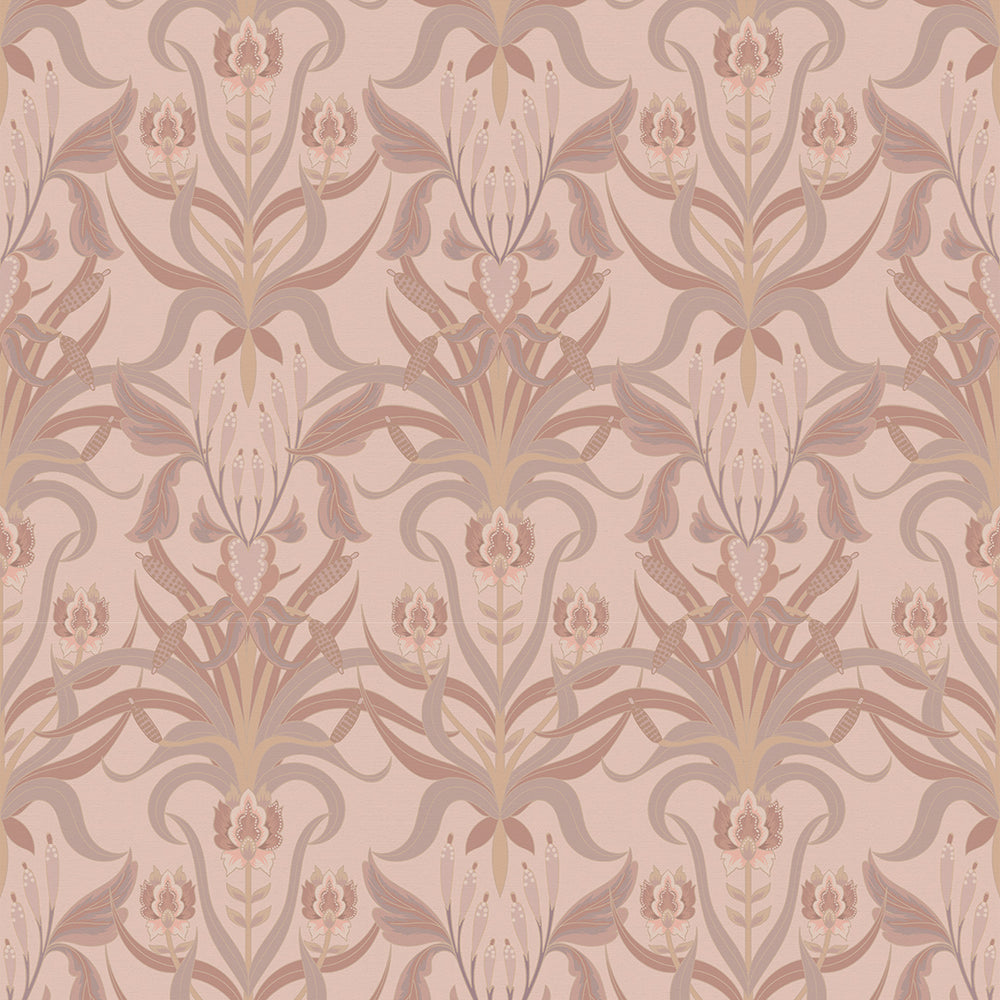 Versailles Wallpaper - Shades of Rose & Gold - Lucie Annabel