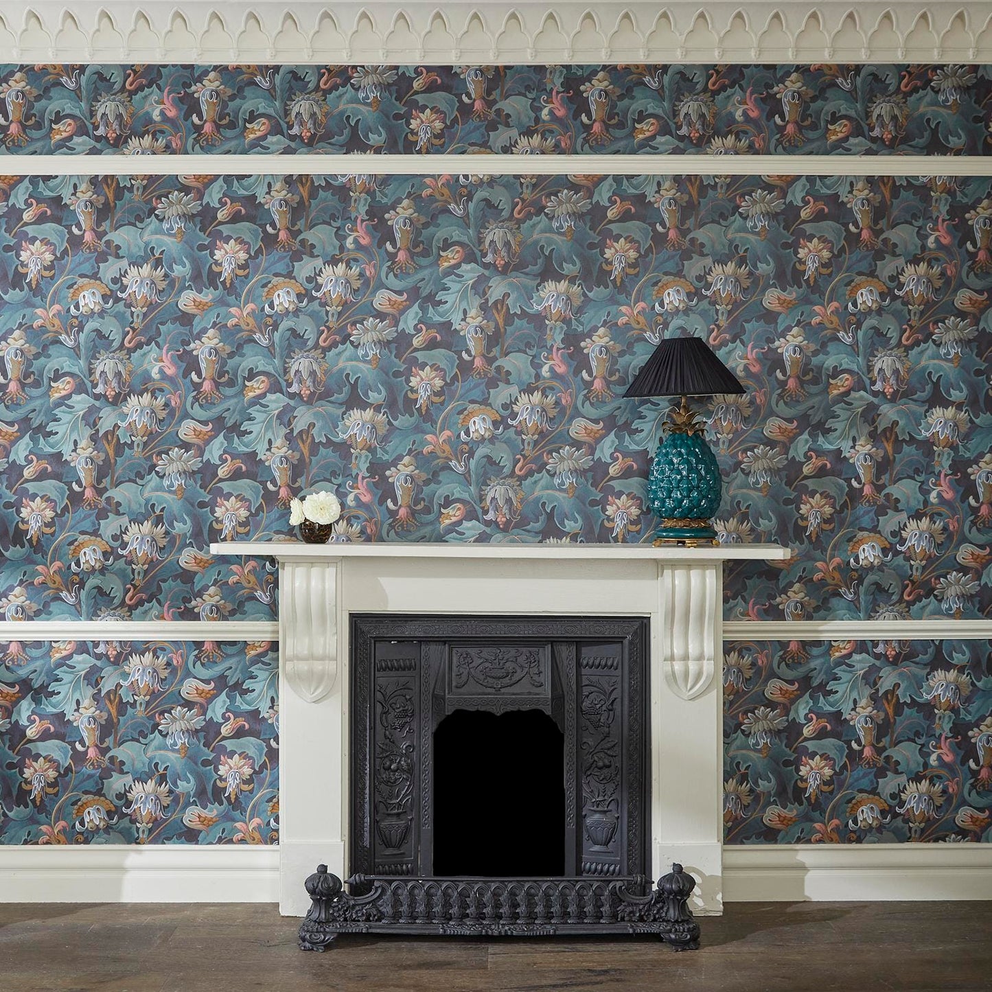 Vespertine Wallpaper - Apatite - House of Hackney