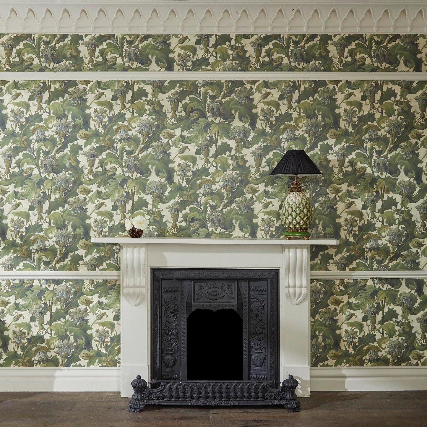 Vespertine Wallpaper - Ecru - House of Hackney
