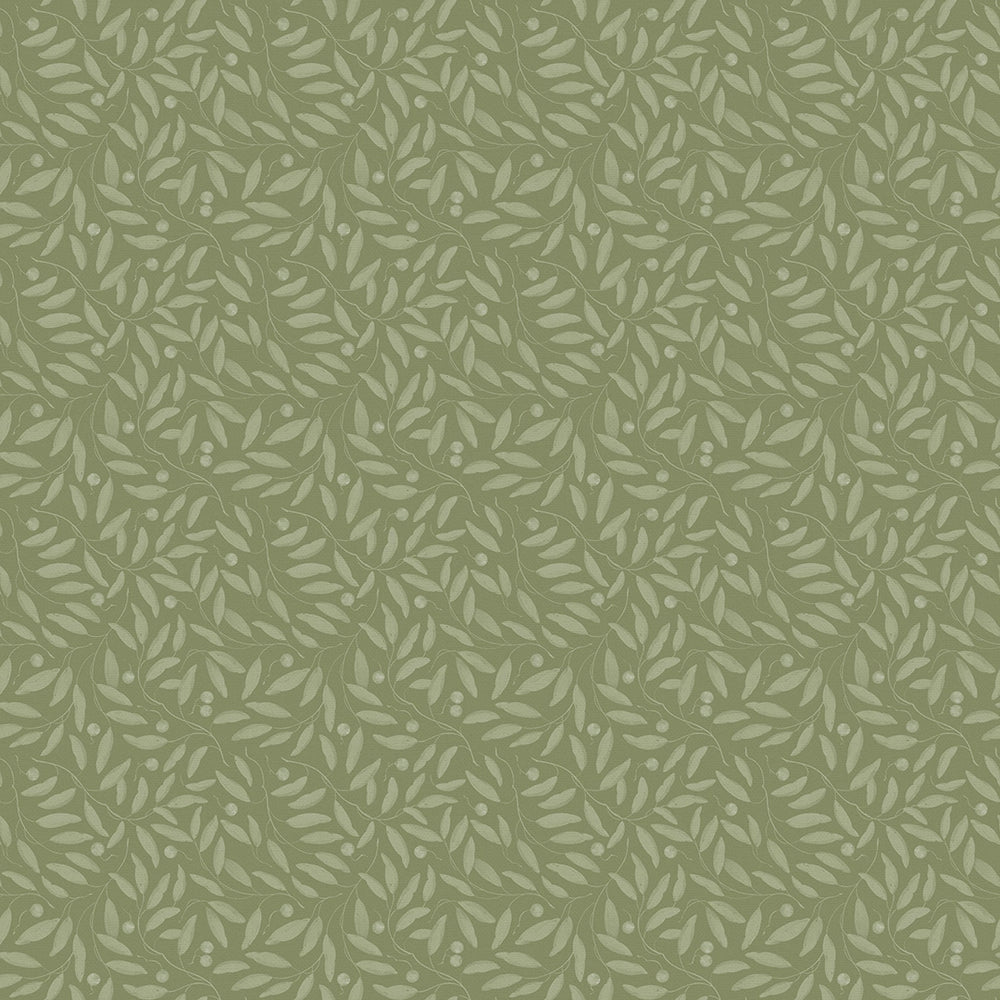 Whispering Leaves Wallpaper - Olive Tree - Lucie Annabel