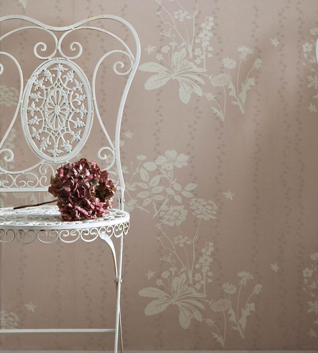 Wild Meadow Wallpaper - Plaster - BG0200-101 - Barneby Gates