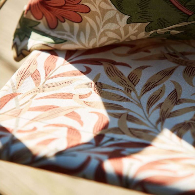 Willow Bough Outdoor Fabric - Russet/Wheat - 227110 - Morris & Co