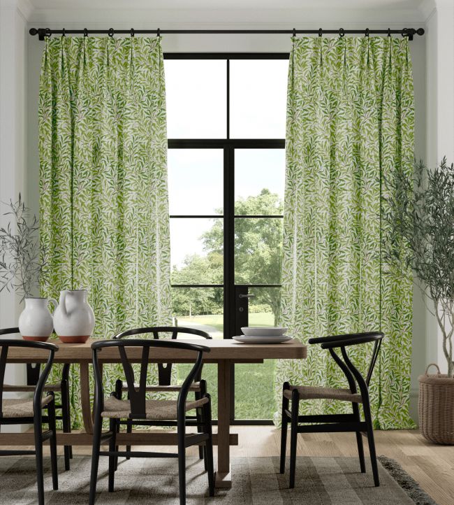 Willow Boughs Fabric - Leaf Green - 226894 - Morris & Co
