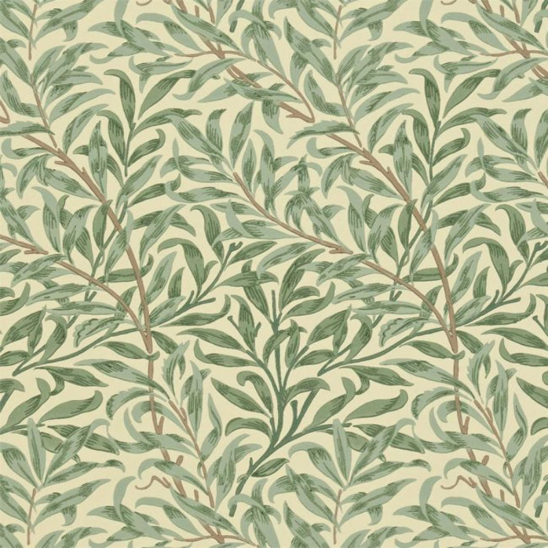 Willow Boughs Wallpaper - Green - DGW1WB101 - Morris & Co