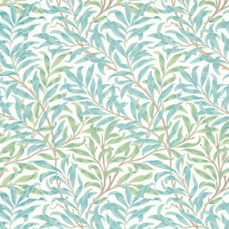 Willow Boughs Wallpaper - Willow/Seaglass - 217083 - Morris & Co