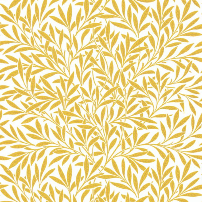 Willow Wallpaper - Yellow - 216963 - Morris & Co