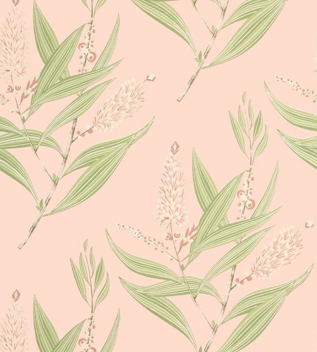 Winter Bud Wallpaper - Blush - AT23132 - Anna French