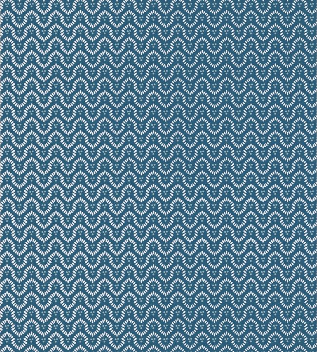 Wynford Wallpaper - Navy - AT23149 - Anna French