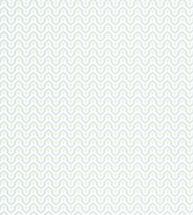 Wynford Wallpaper - Soft Blue - AT23145 - Anna French