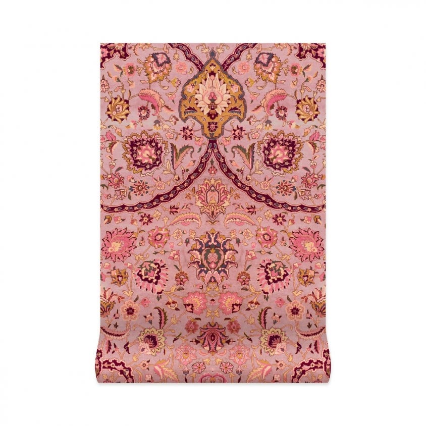 ZANJAN Wallpaper - Quartz-Pink - House of Hackney