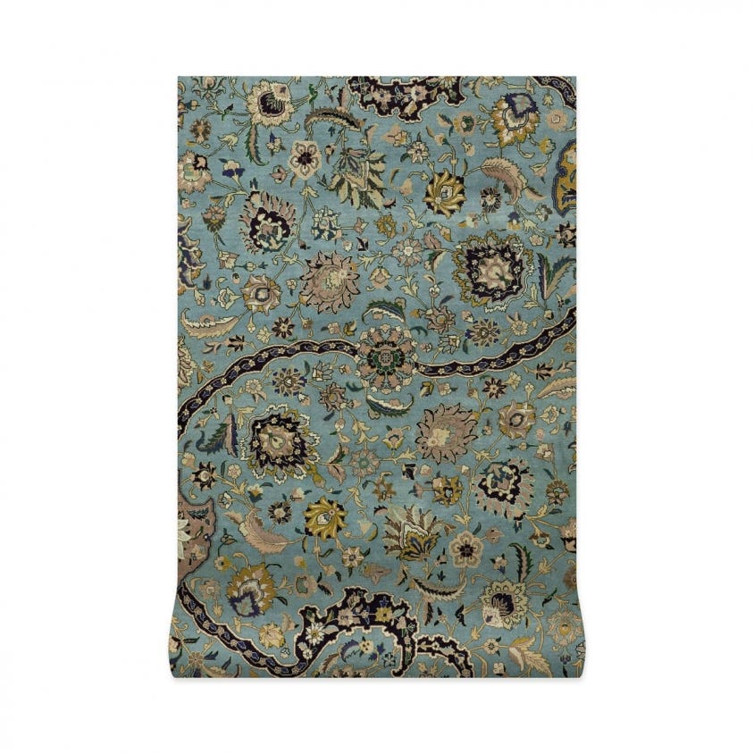 ZANJAN Wallpaper - Sapphire - House of Hackney