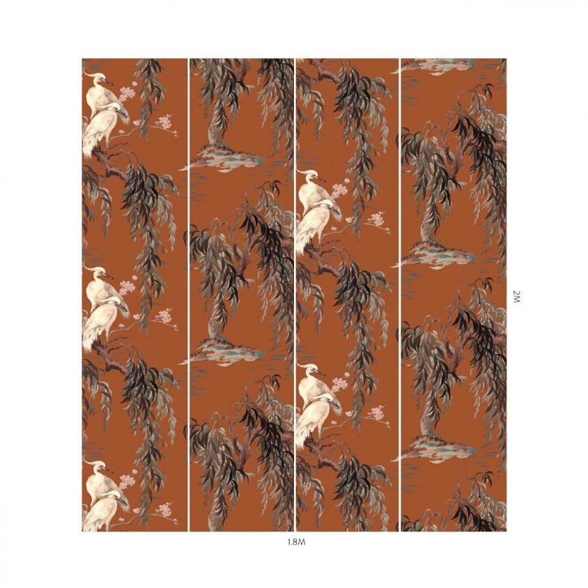 ZEUS Wallpaper - Tobacco - House of Hackney