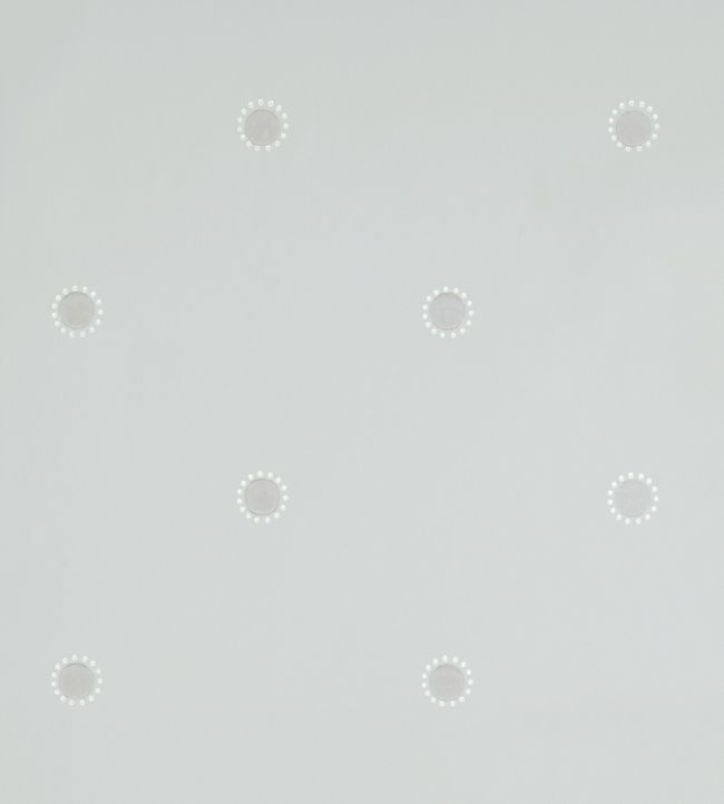 Durham Dot Wallpaper - Silver